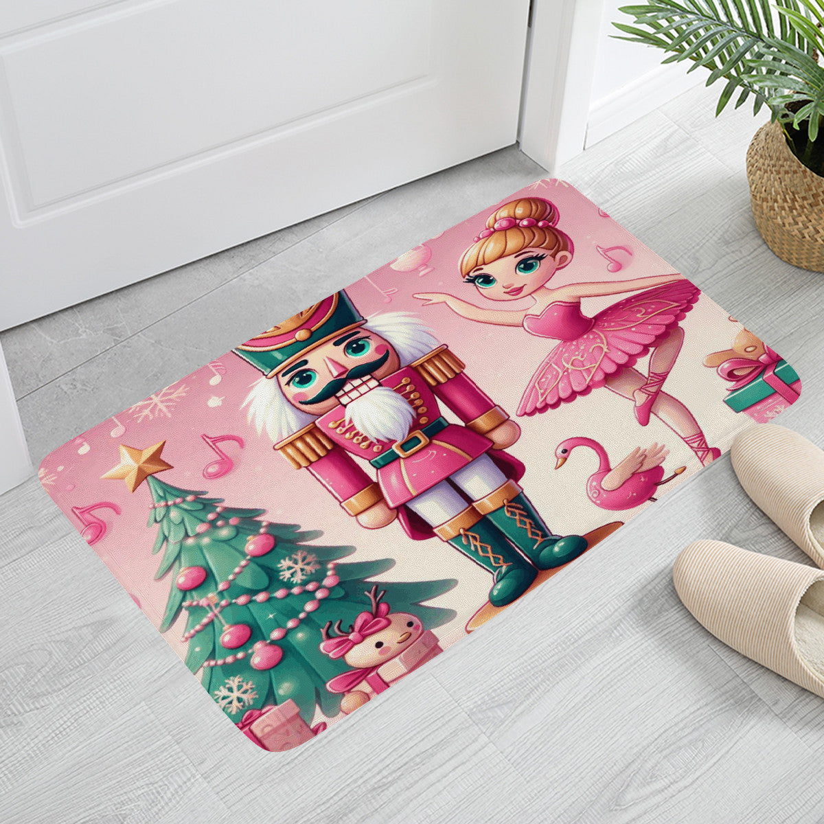 Nutcracker Pink Doormat JewelryLuxeUS.store