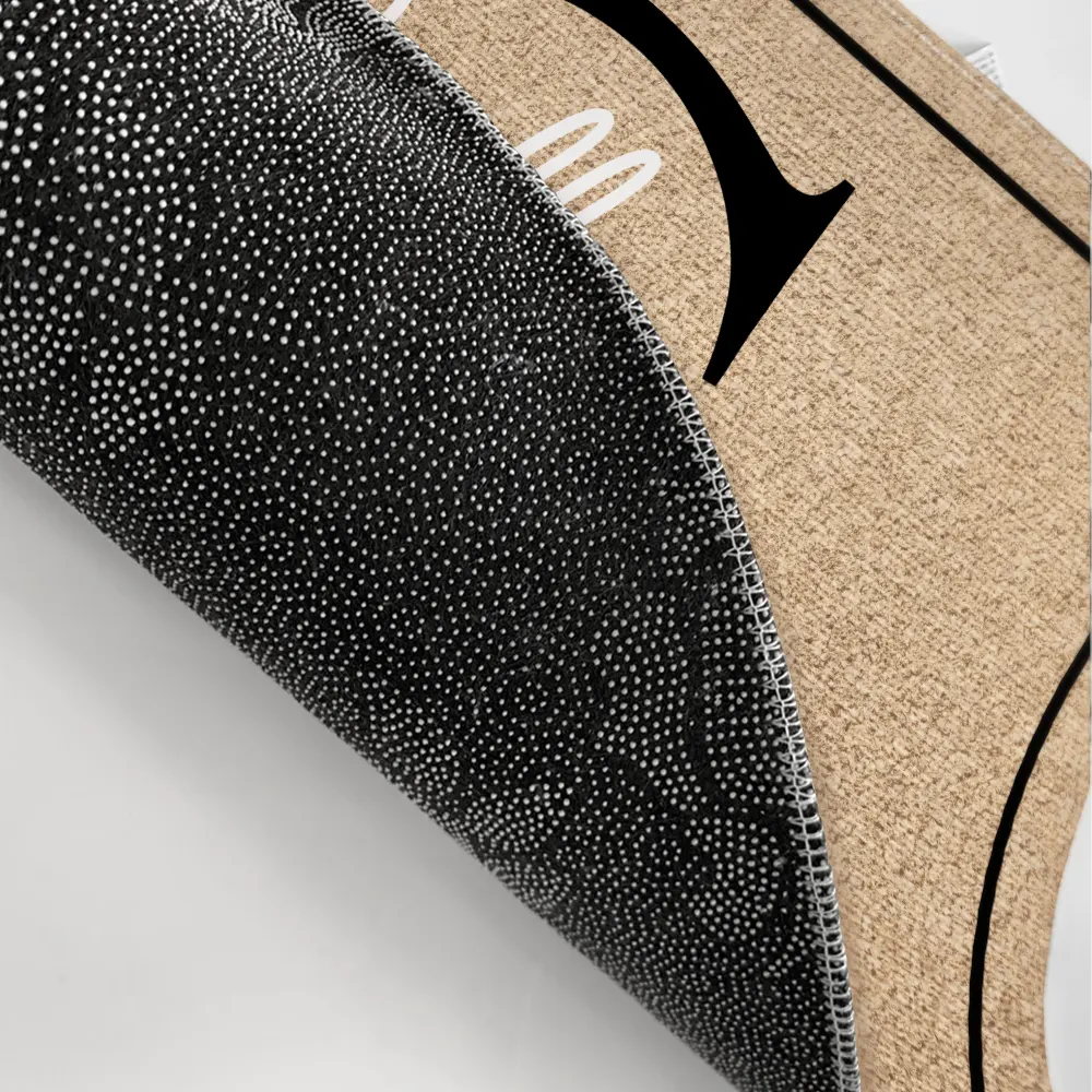 Monogram Family Name - Personalized Doormat by Inkedjoy