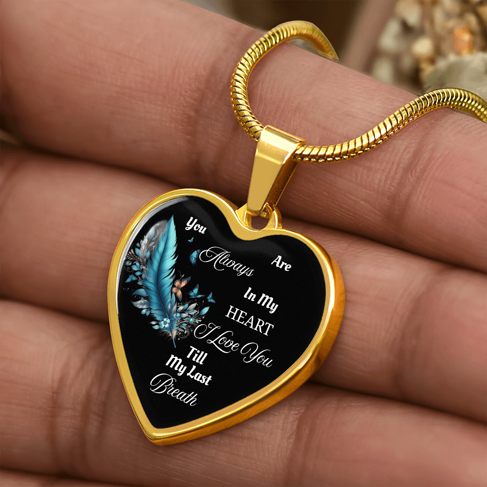 Luxury Heart Necklace - Always in My Heart ShineOn Fulfillment