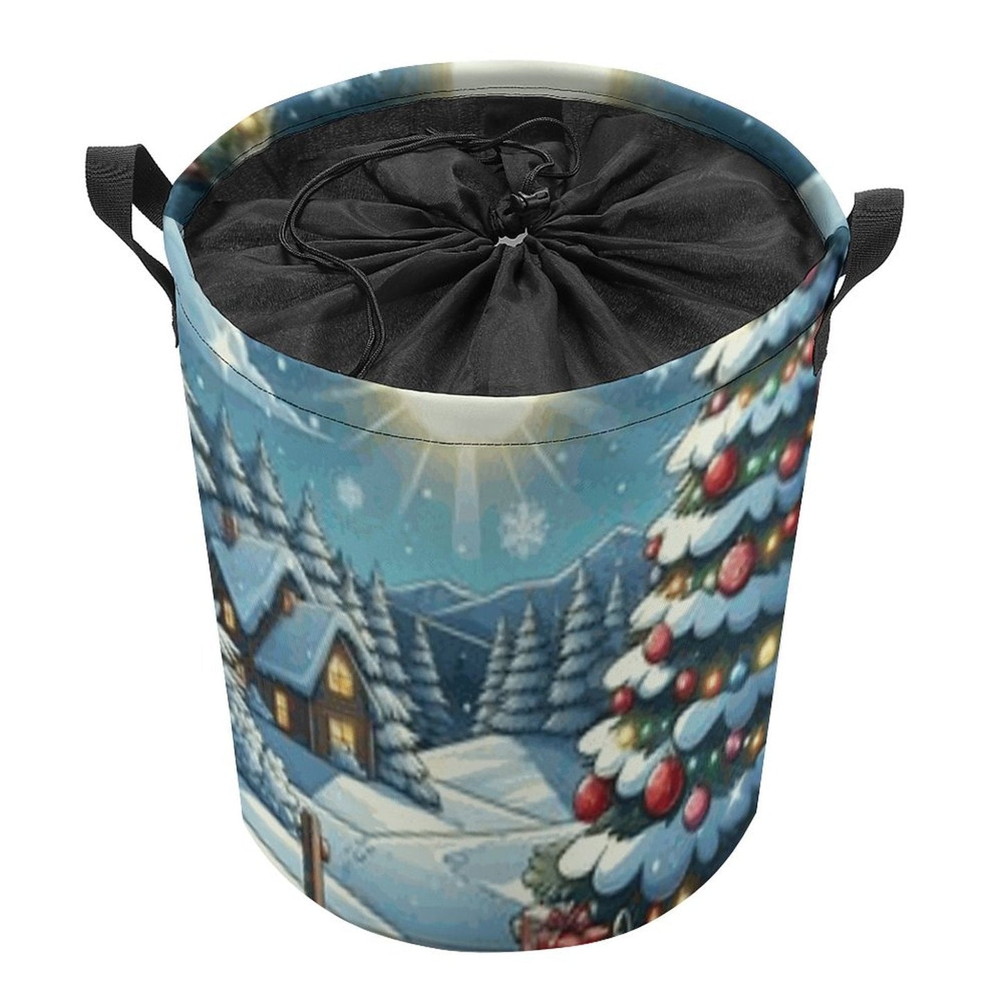 Drawstring collapsible Laundry Basket by SALE-Personal Design