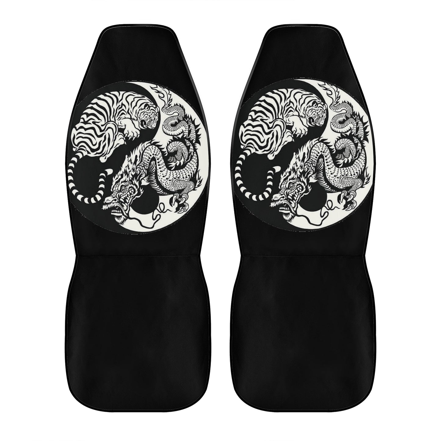 Dragon & Tiger Car Seat Cover Set JewelryLuxeUS.Shop