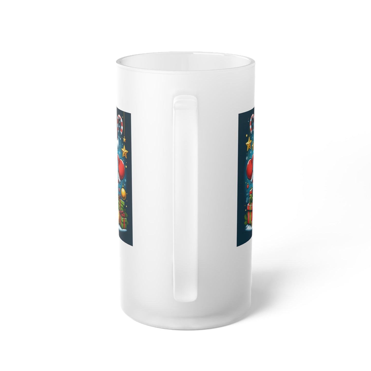 Beer Mug Funny Christmas Decoration by Printify