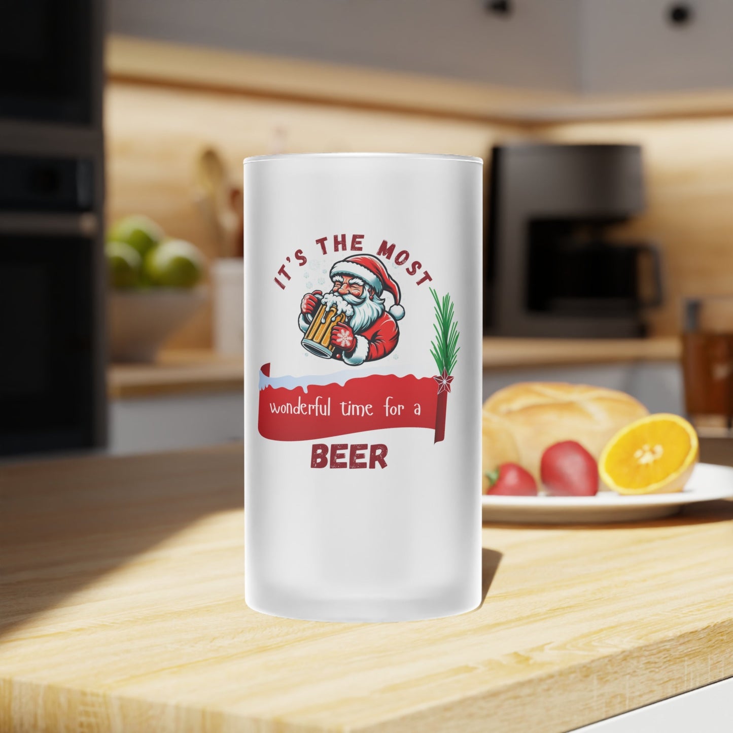 Beer Mug - It's the Most Wonderful Time for a Beer Christmas decoration by Printify