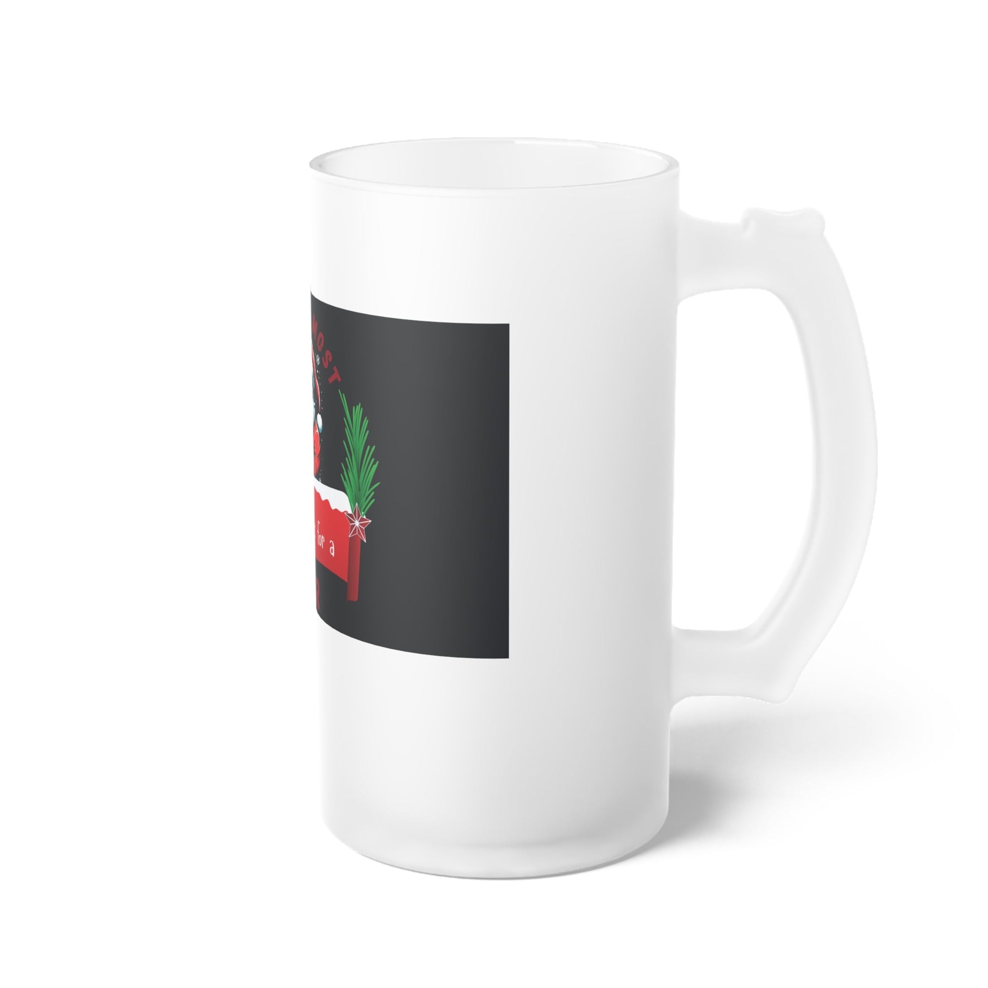 Beer Mug Funny Christmas Santa by Printify