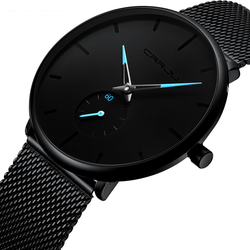 Men Luxury Mesh Steel Waterproof Sport Watch eprolo