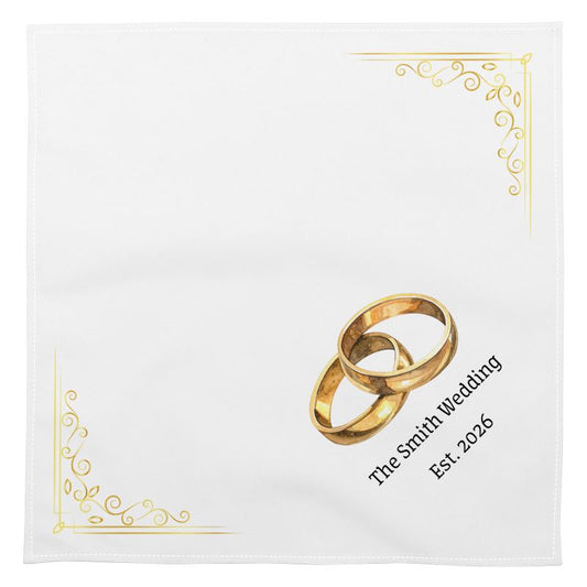 Custom Wedding Napkins