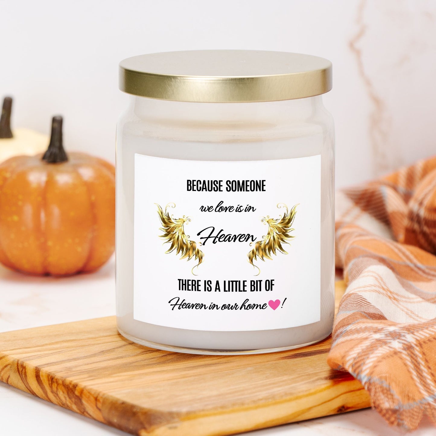 Candle Apothecary Jar 9oz by ChristmasLoving.Shop