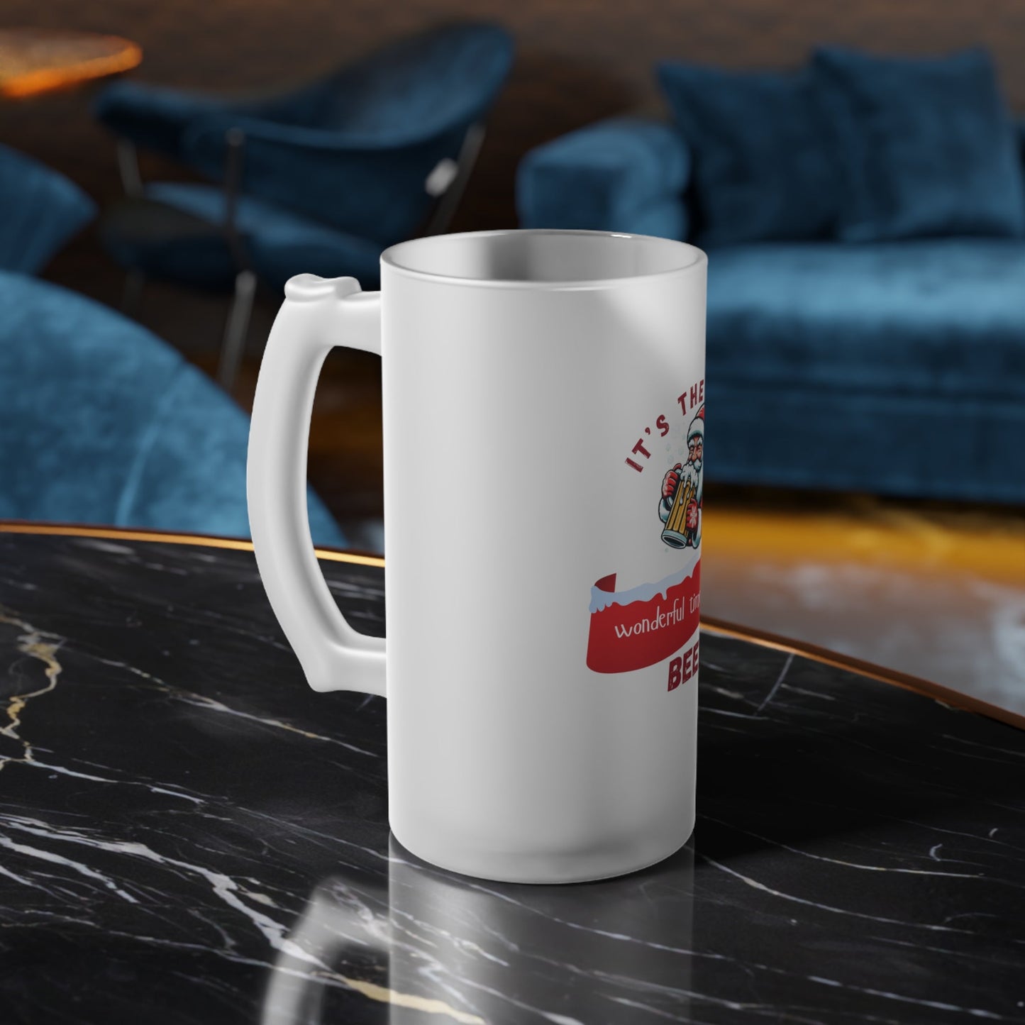 Beer Mug - It's the Most Wonderful Time for a Beer Christmas decoration by Printify