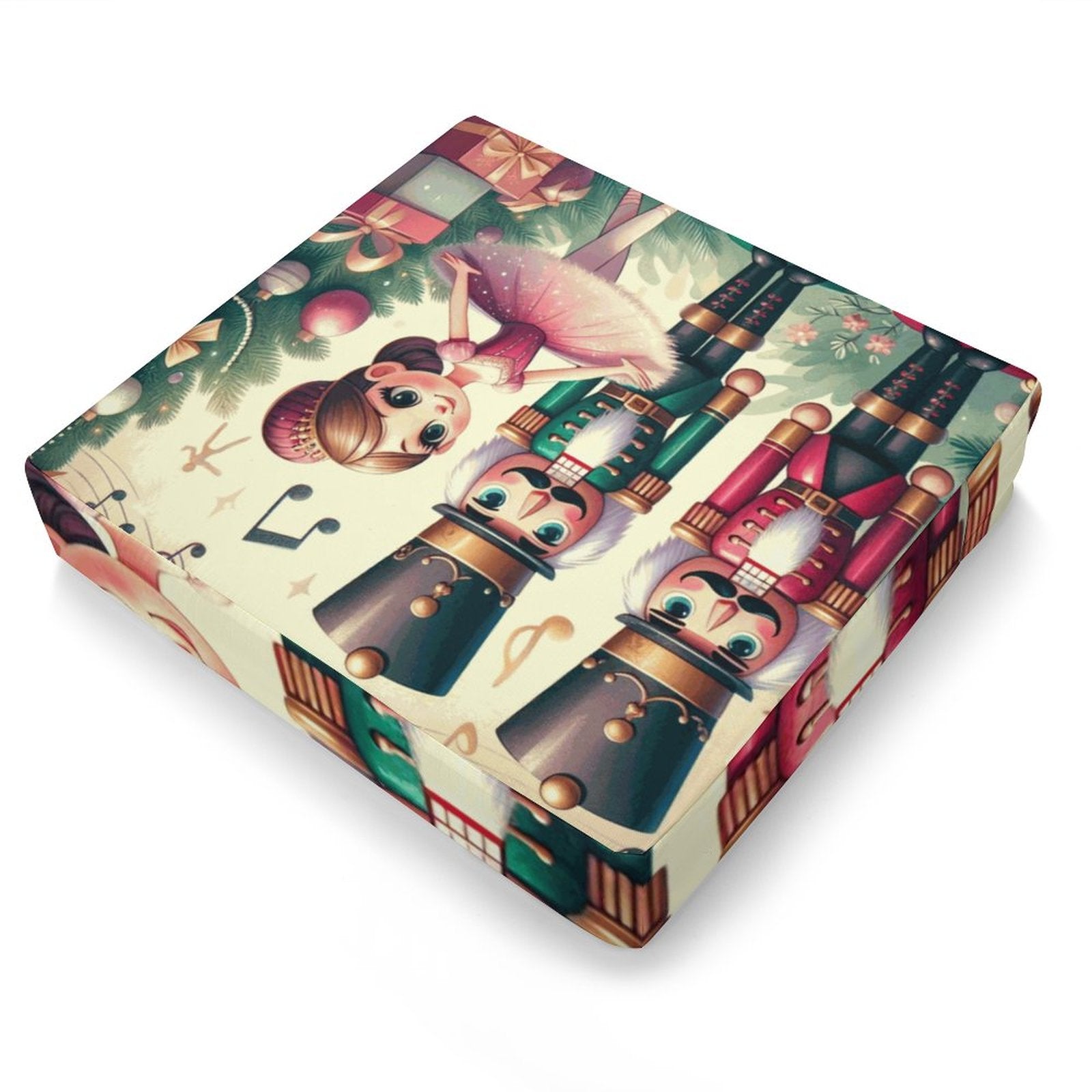 Christmas Nutcrackers Couch Outdoor Cover-25"x25"x4"/64x64x10cm by SALE-Personal Design