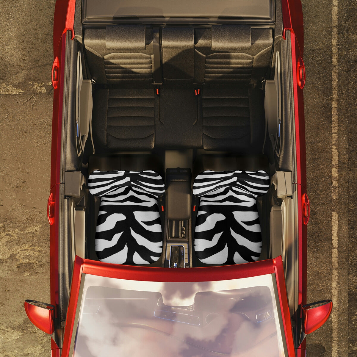 Polyester Car Seat Covers Tiger decoration Apollonia