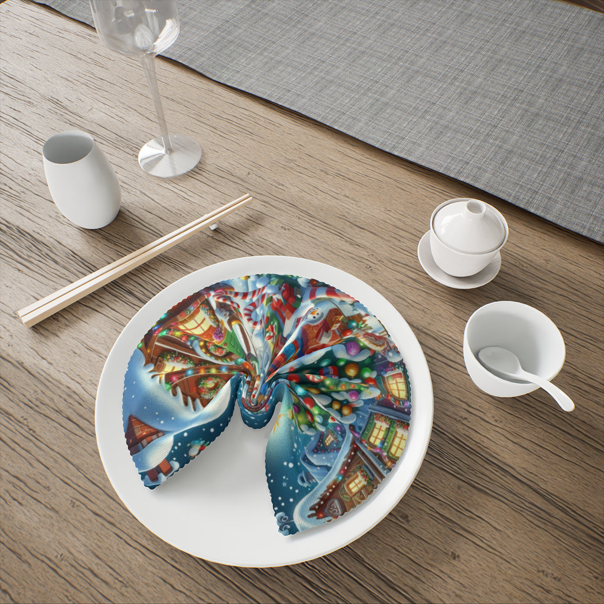 Christmas Napkins by ChristmasLoving.Shop