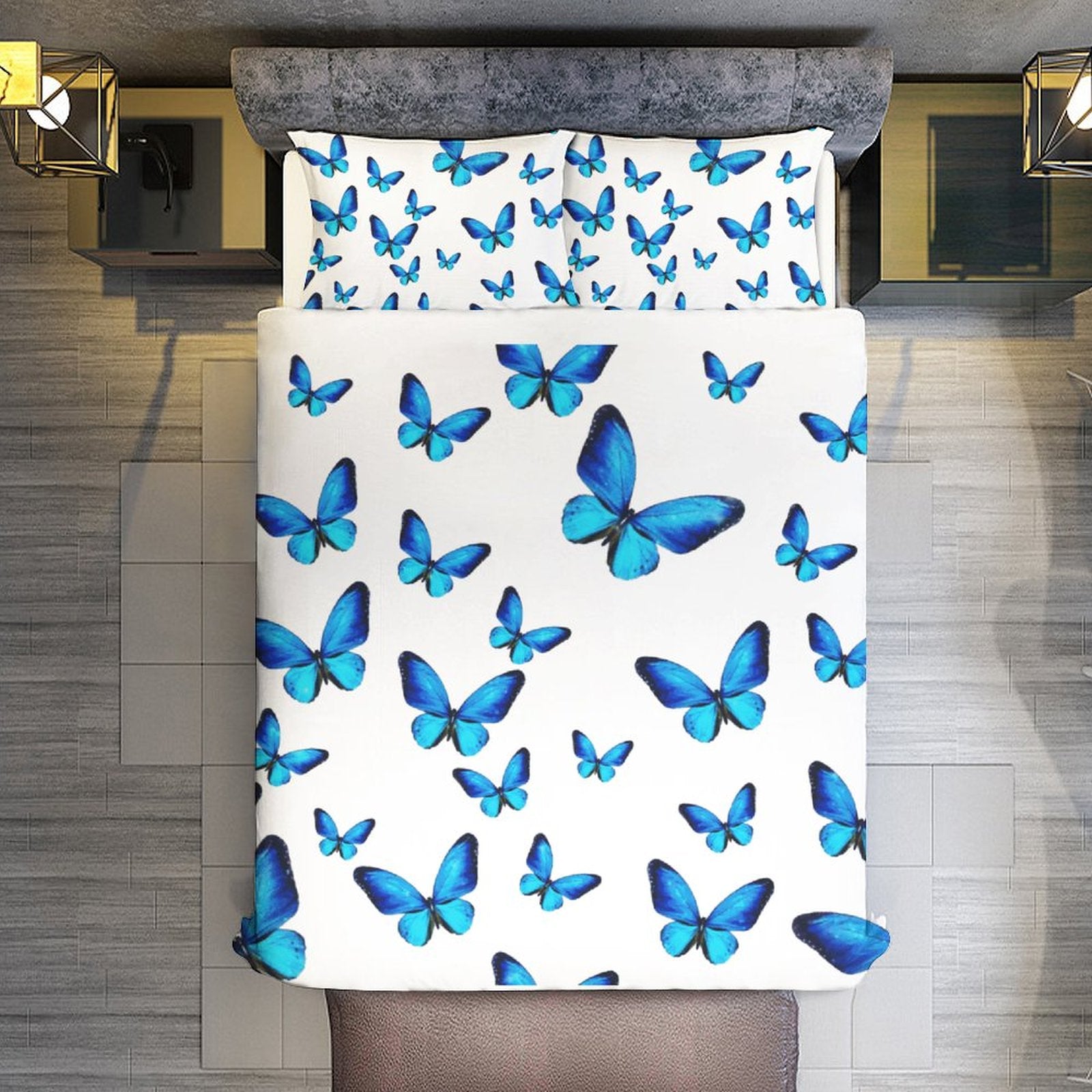 3-Piece Bedding Set-102"x90"/ 259x229cm (Dual-sided Printing) by SALE-Personal Design