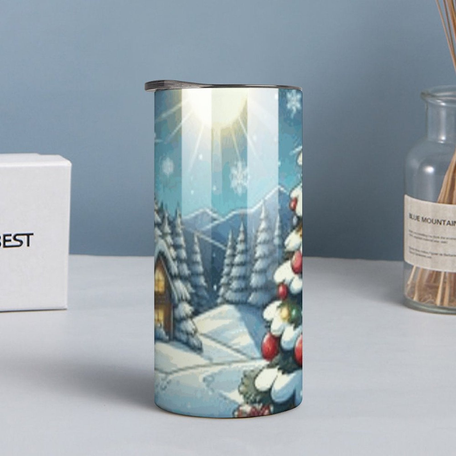 Insulated Drinking Cups with Lids by SALE-Personal Design