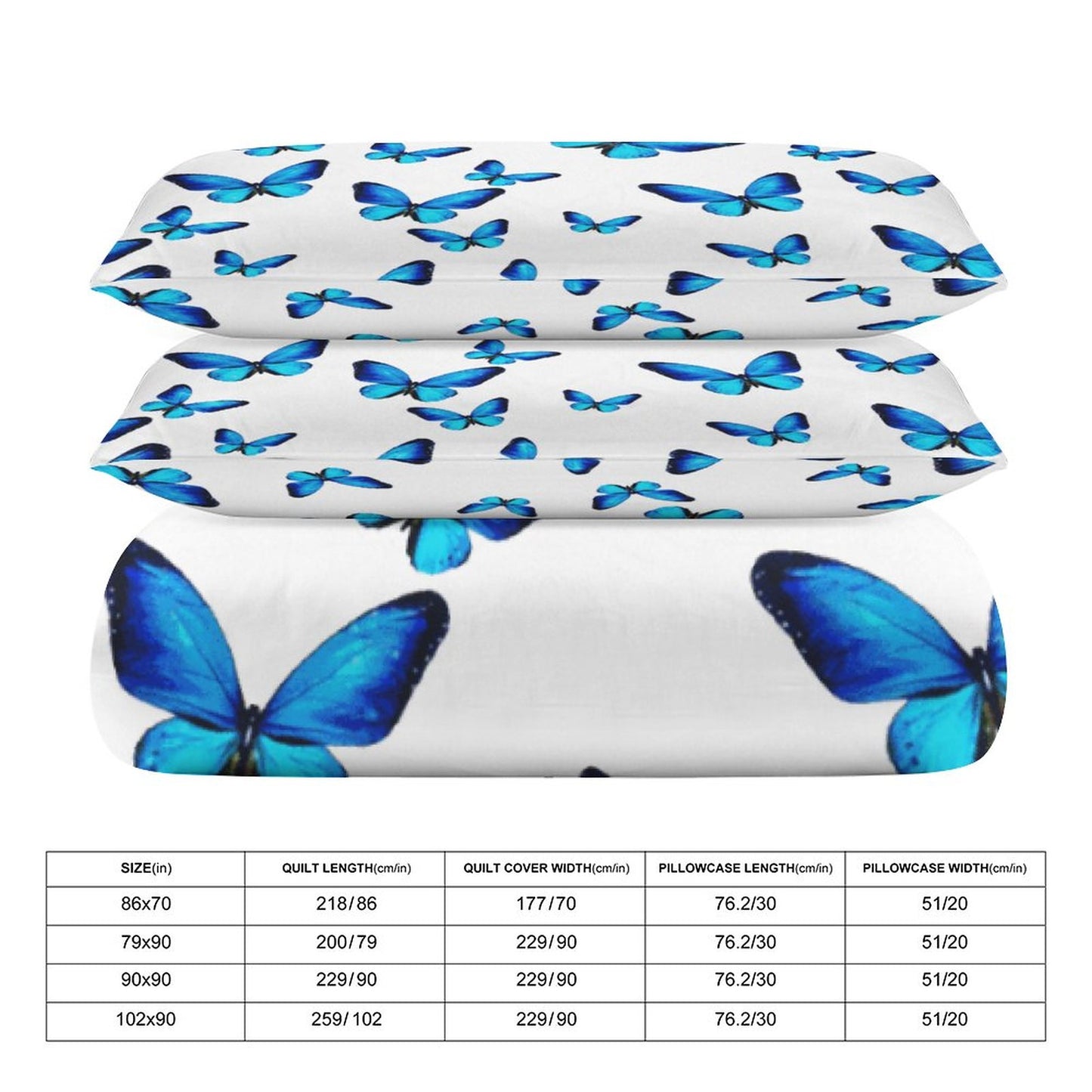3-Piece Bedding Set-102"x90"/ 259x229cm (Dual-sided Printing) by SALE-Personal Design