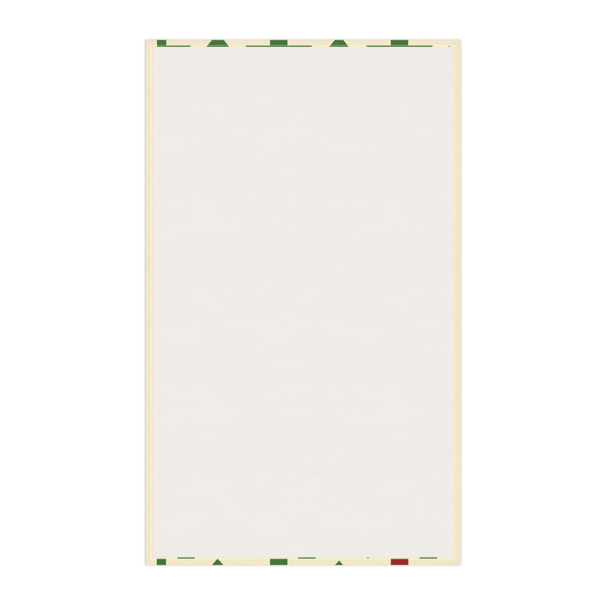 Christmas Tea Towels (cotton, poly) Red Green Holiday Kitchen Decor, Festive Dish Towels, Xmas Decorations, Hostess Gift, Winter Home Decor by Printify