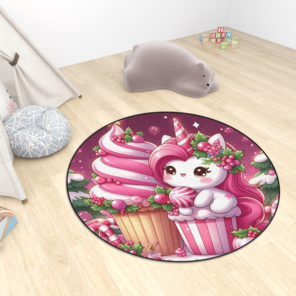 Multiple Sizes Round Area Rug by My Store