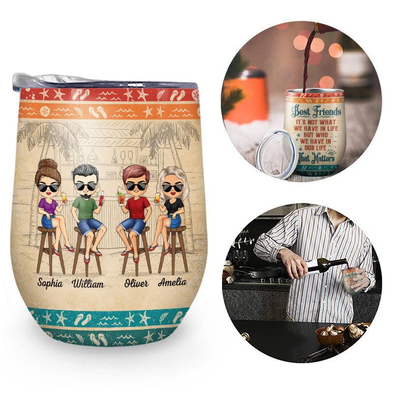 Here are the bounding box detections:
```json
[
  {"box_2d": [223, 725, 459, 882], "label": "cup"},
  {"box_2d": [205, 28, 883, 527], "label": "tumbler"}
]
```