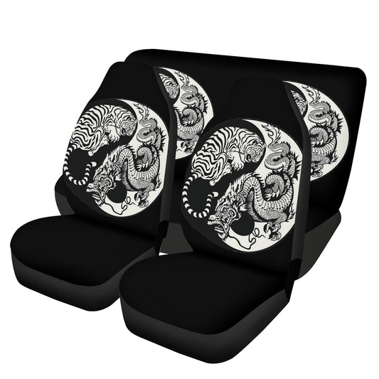 Dragon & Tiger Car Seat Cover Set JewelryLuxeUS.Shop