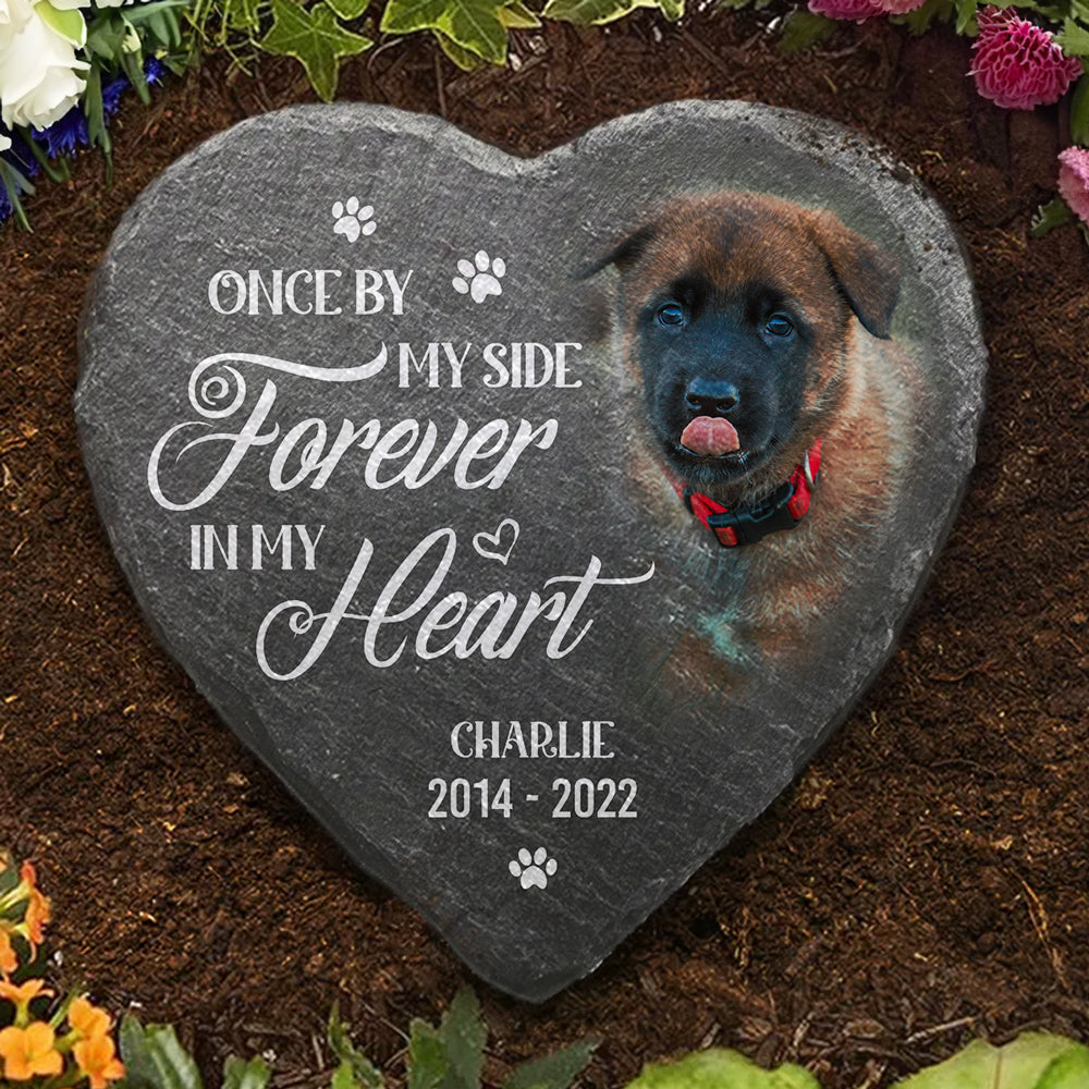 Loss Of Dog - Personalized Custom Pet Memorial Stone by Inkedjoy