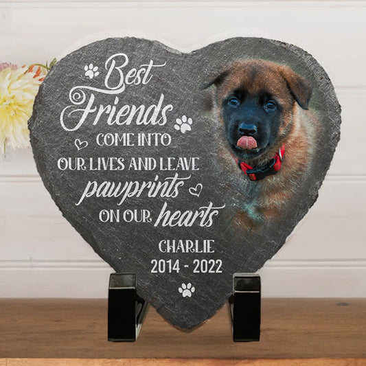 Loss Of Dog - Personalized Custom Pet Memorial Stone by Inkedjoy