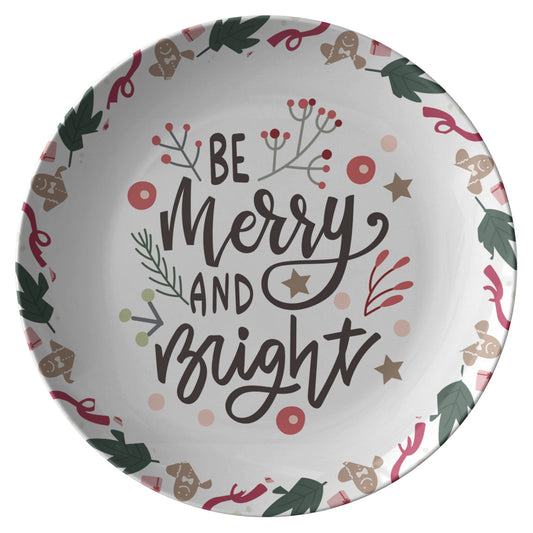 Merry And Bright Plate, Holiday Dinnerware, Christmas Table Decor, FesImagine a plate that can handle anything – zap it in the microwave for leftovers, bake a casserole right on it (up to 250°F!), and toss it in the dishwasher when youChristmasLoving.Shop