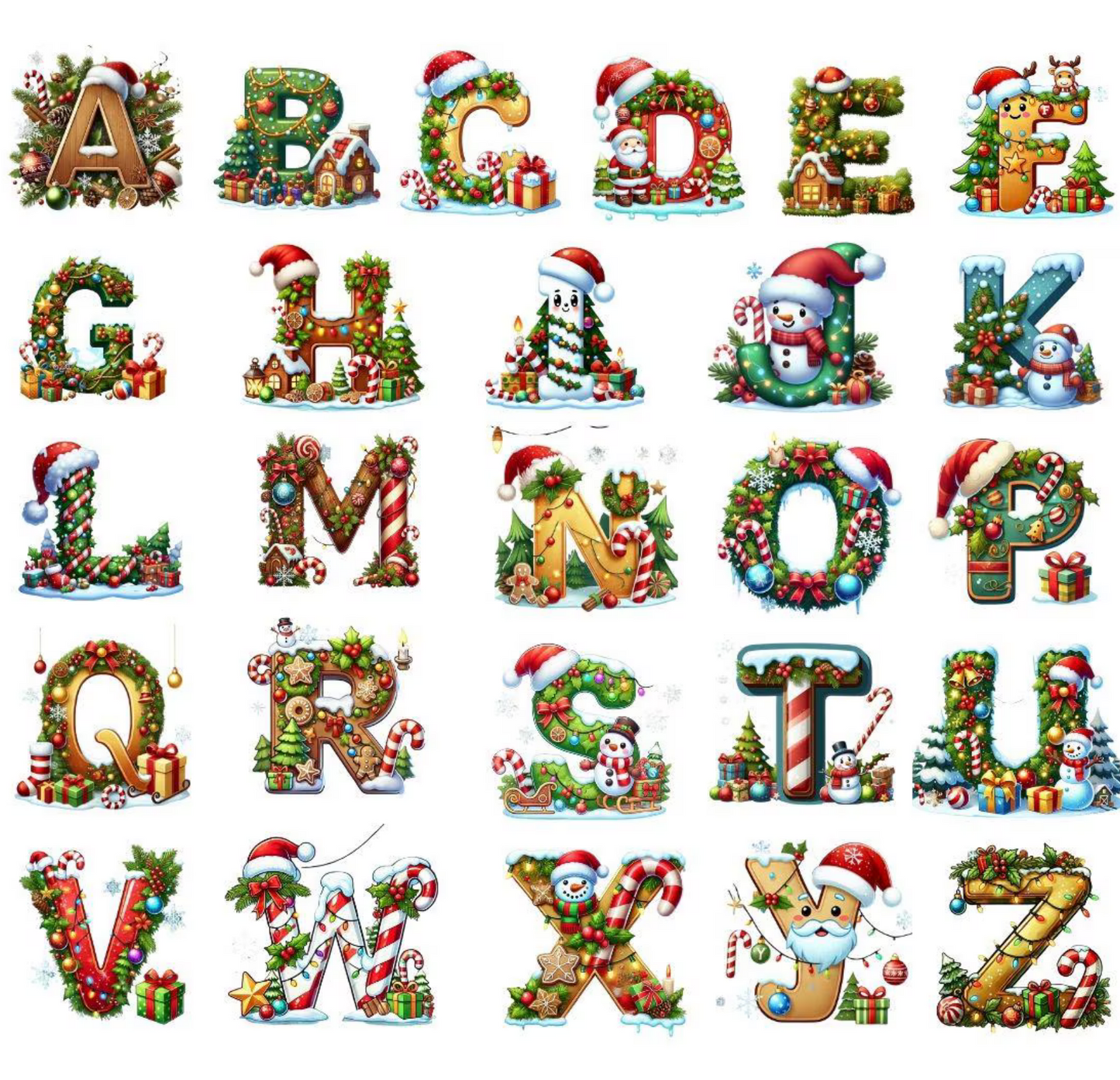 Personalized Christmas Wooden Music Box with Initials & Name for Gifts by popcustoms