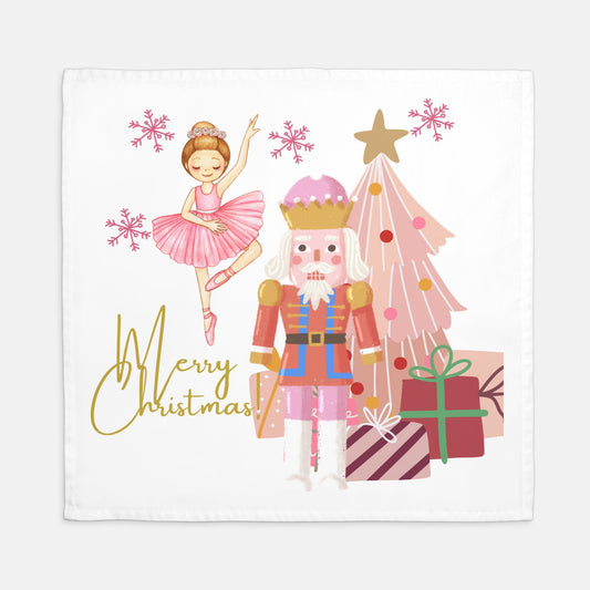 Napkin (2PK) Nutcrackers Merry Christmas by JewelryLuxeUS.store