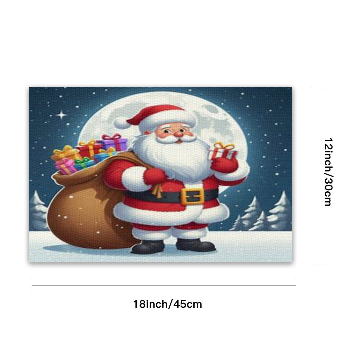 Santa Claus Platemats by My Store