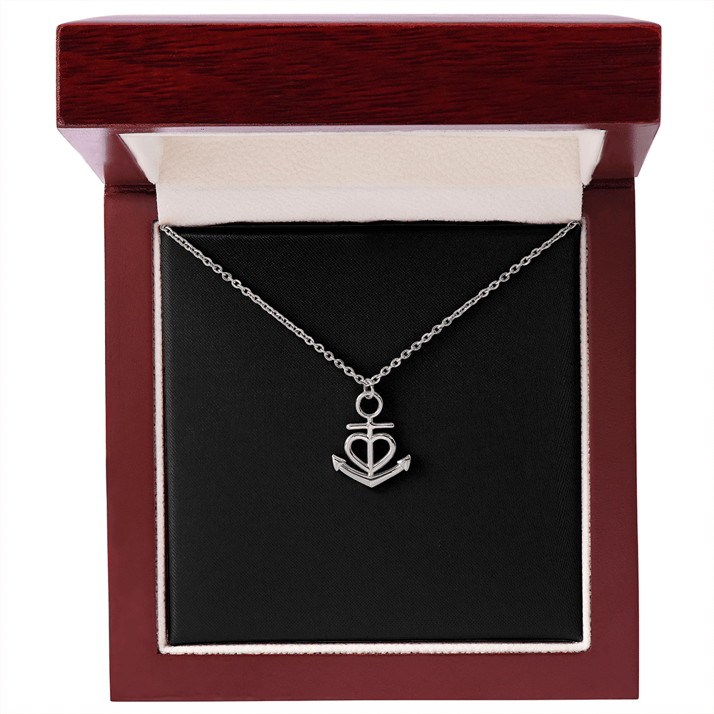 Anchor Pendant Necklace - JewelryLuxeUS.Shop