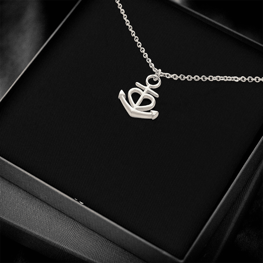 Anchor Pendant Necklace - JewelryLuxeUS.Shop