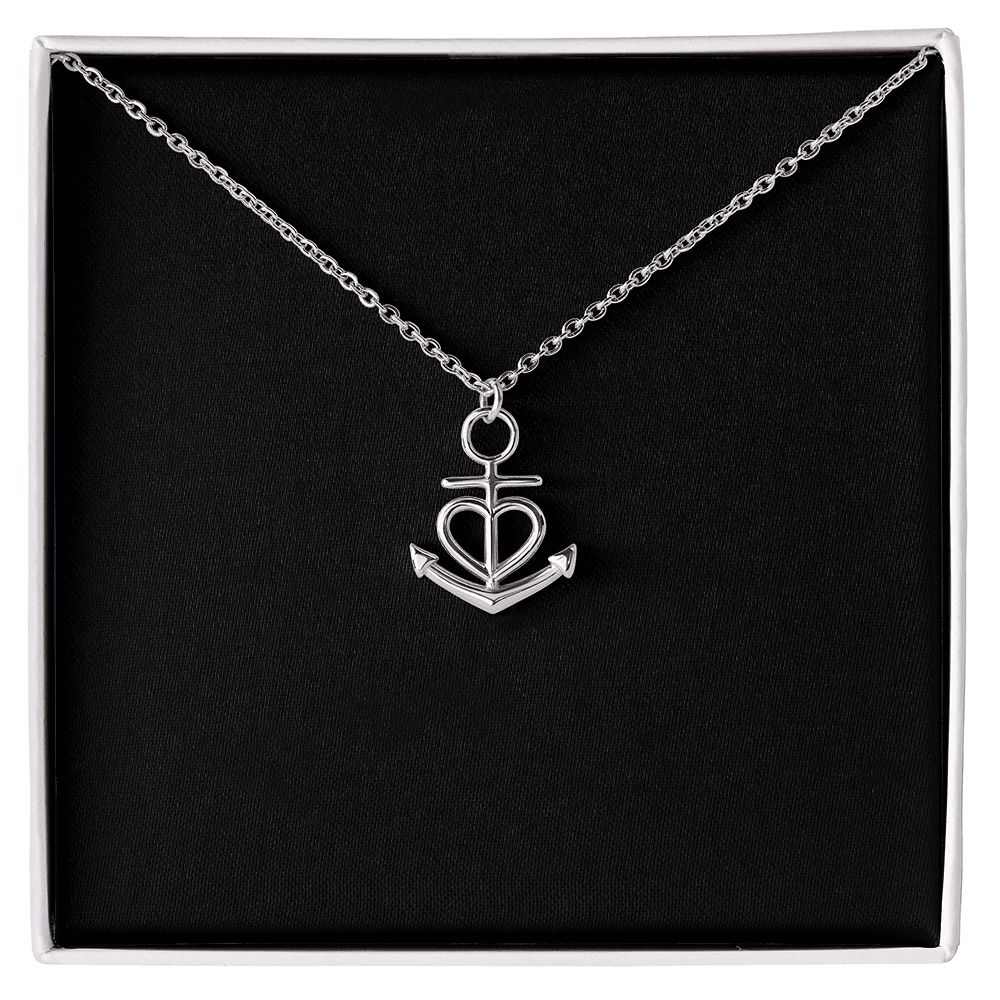 Anchor Pendant Necklace - JewelryLuxeUS.Shop