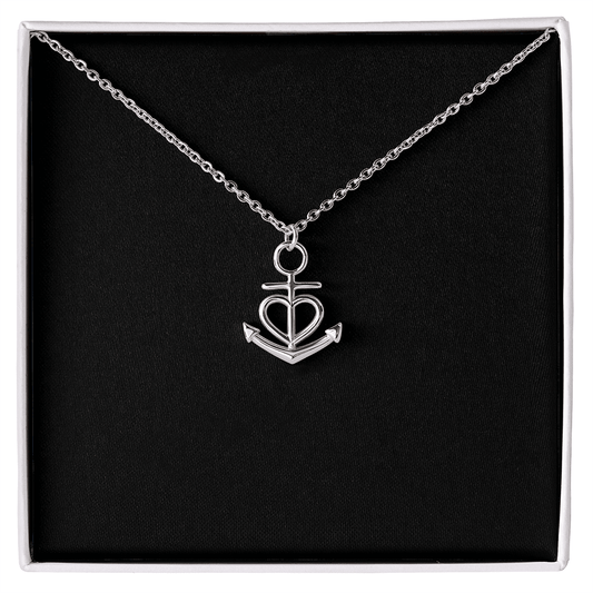 Anchor Pendant Necklace - JewelryLuxeUS.Shop