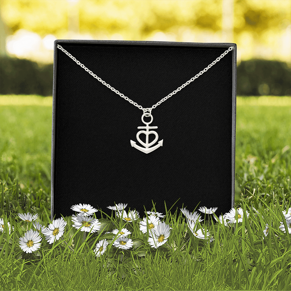 Anchor Pendant Necklace - JewelryLuxeUS.Shop
