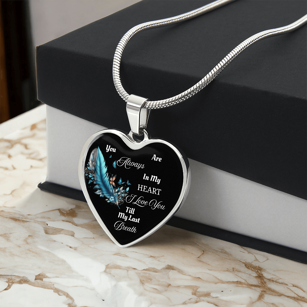 Luxury Heart Necklace - Always in My Heart