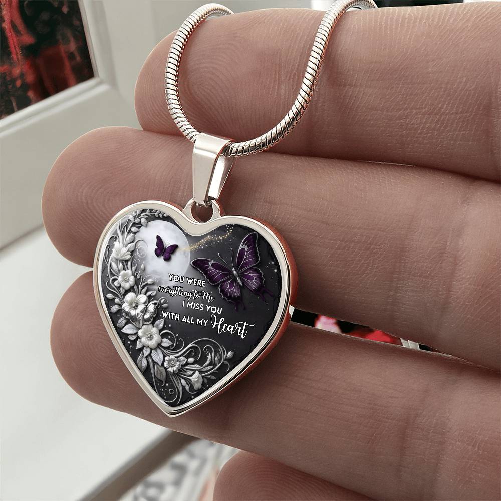 I Miss You With All My Heart Necklace ShineOn Fulfillment