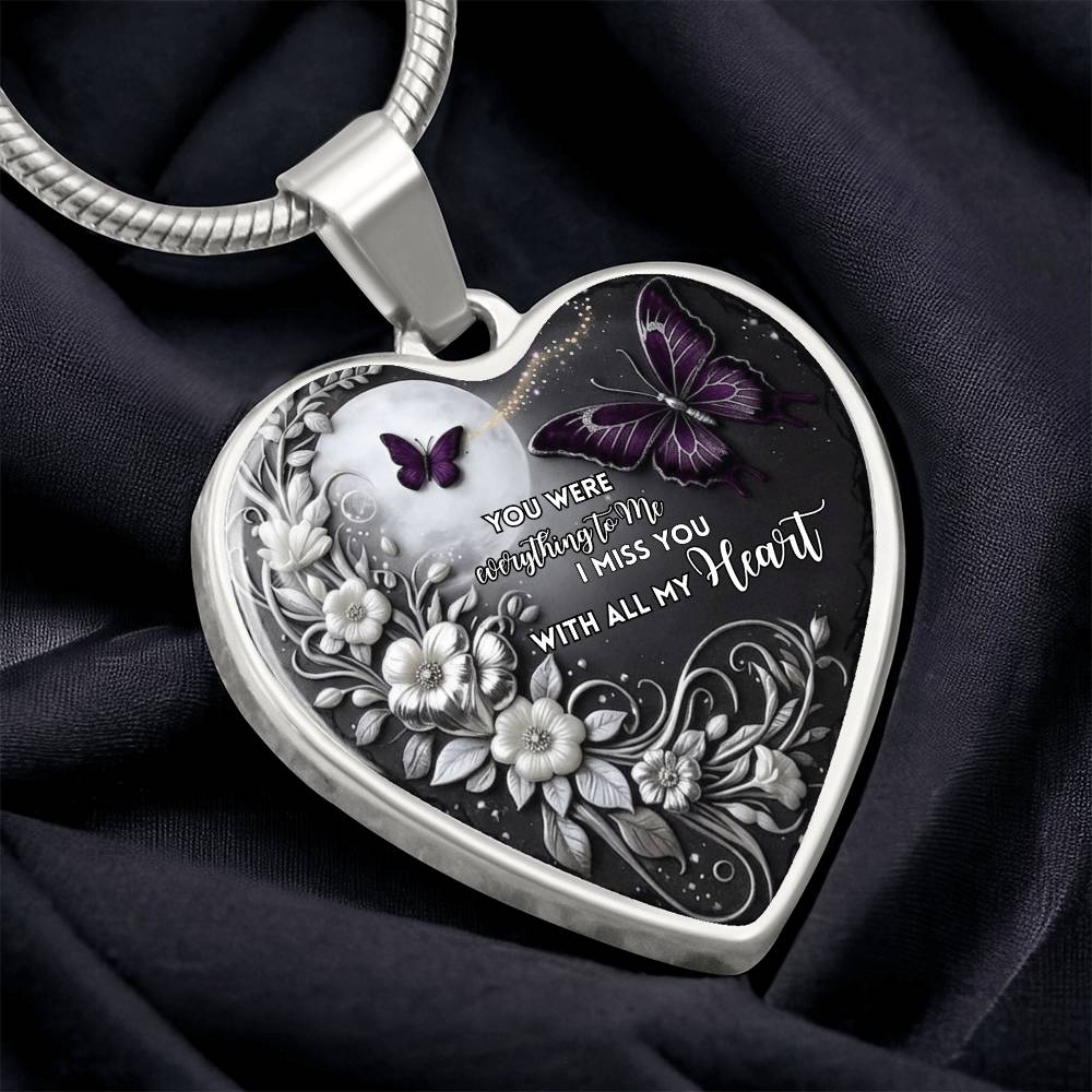 I Miss You With All My Heart Necklace ShineOn Fulfillment