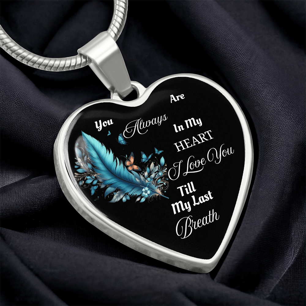 Luxury Heart Necklace - Always in My Heart