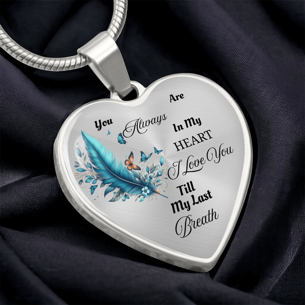 Luxury Heart Necklace - Always in My Heart