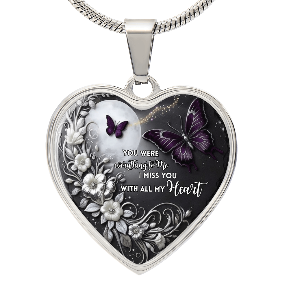 I Miss You With All My Heart Necklace ShineOn Fulfillment