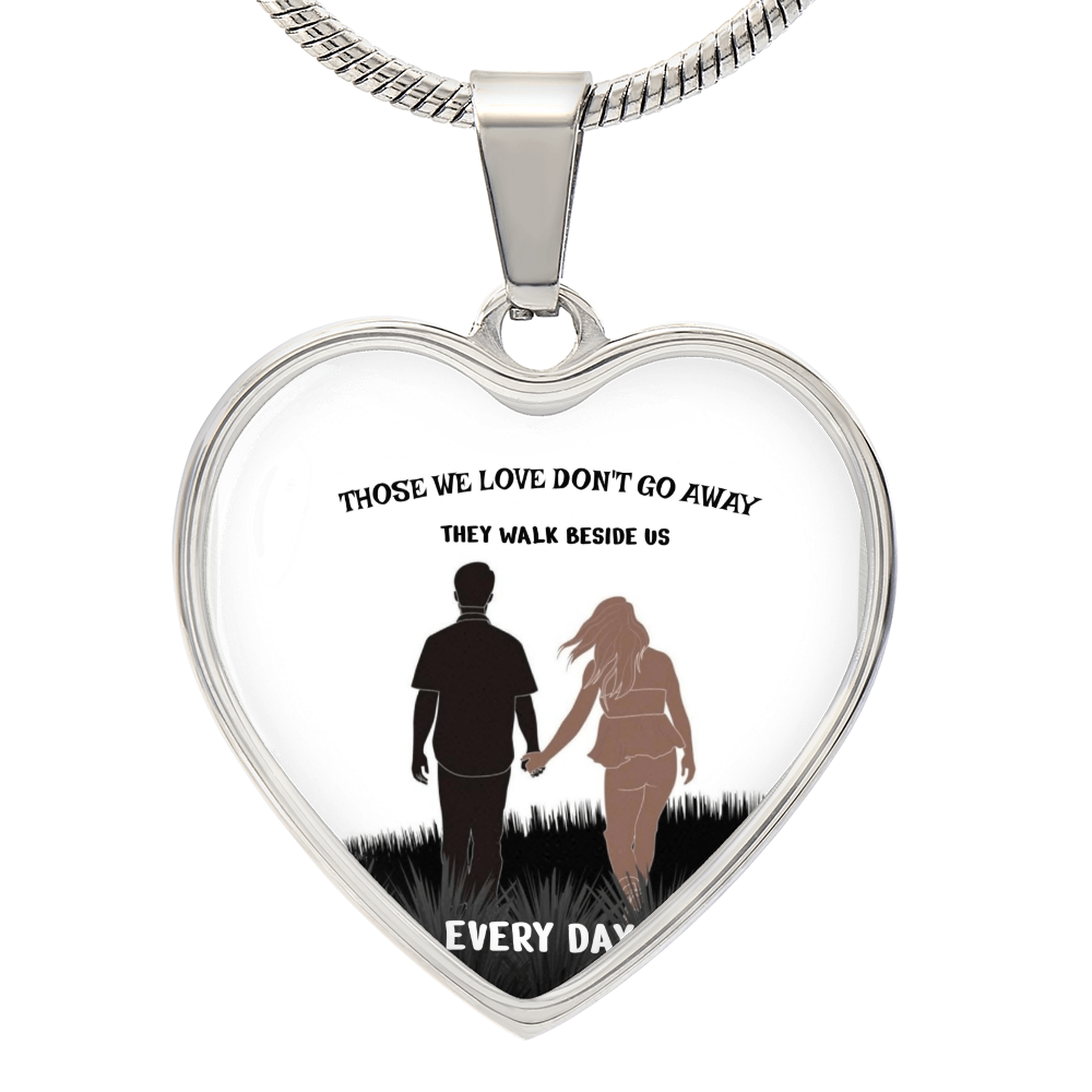 Luxury Heart Necklace - Those We Love Memorial