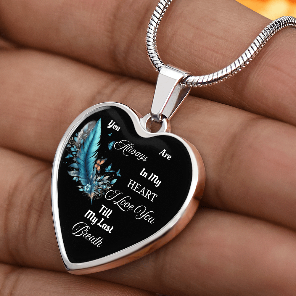 Luxury Heart Necklace - Always in My Heart