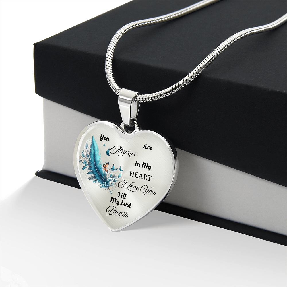 Luxury Heart Necklace - Always in My Heart