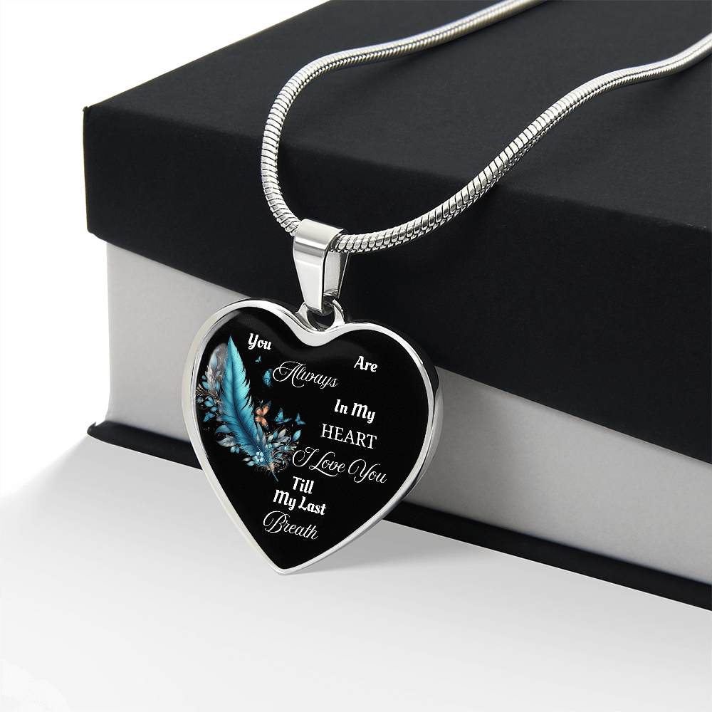 Luxury Heart Necklace - Always in My Heart