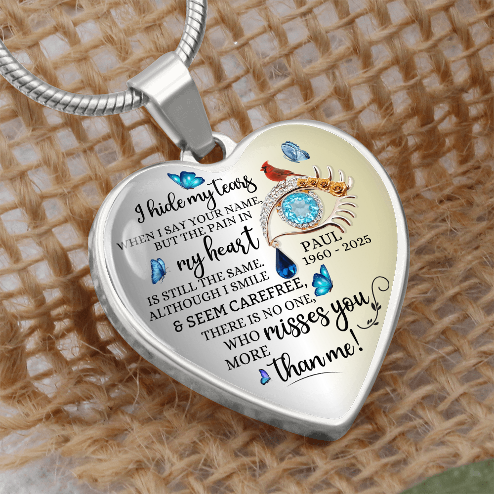 Heart Necklace Paul Pendant ShineOn Fulfillment