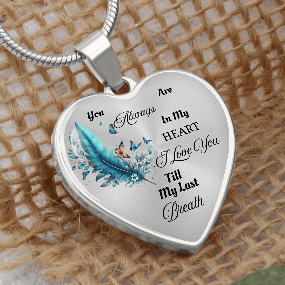 Luxury Heart Necklace - Always in My Heart