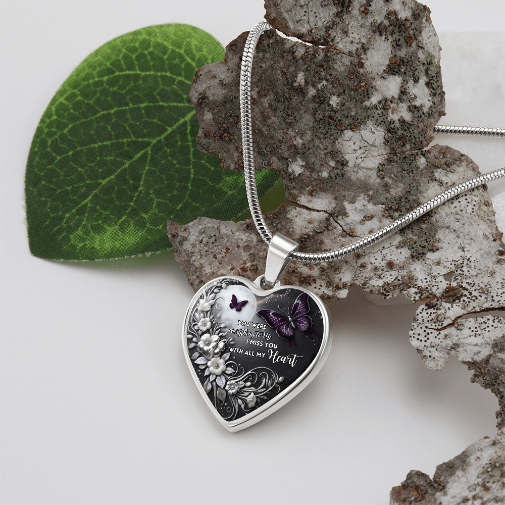 I Miss You With All My Heart Necklace ShineOn Fulfillment