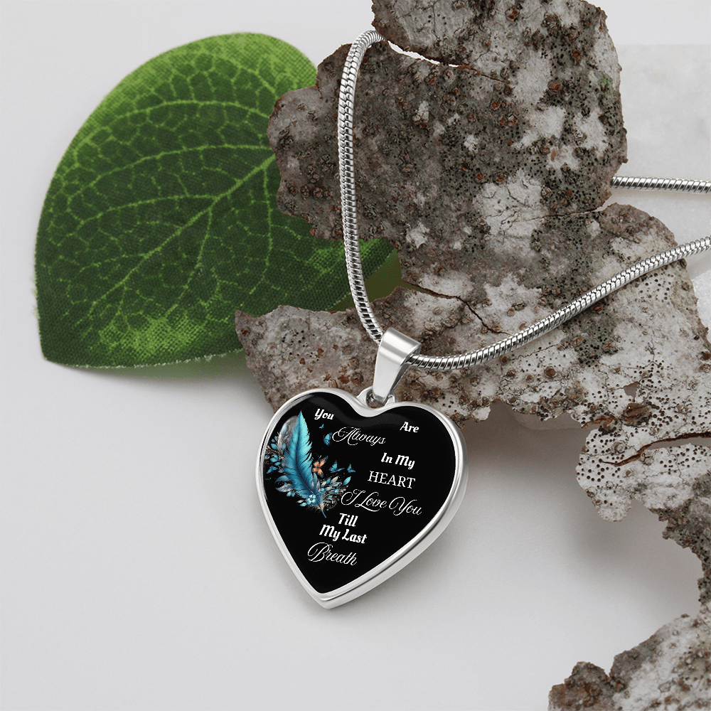 Luxury Heart Necklace - Always in My Heart