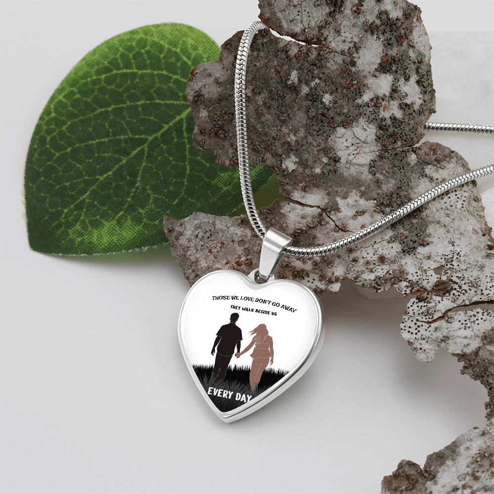 Luxury Heart Necklace - Those We Love Memorial