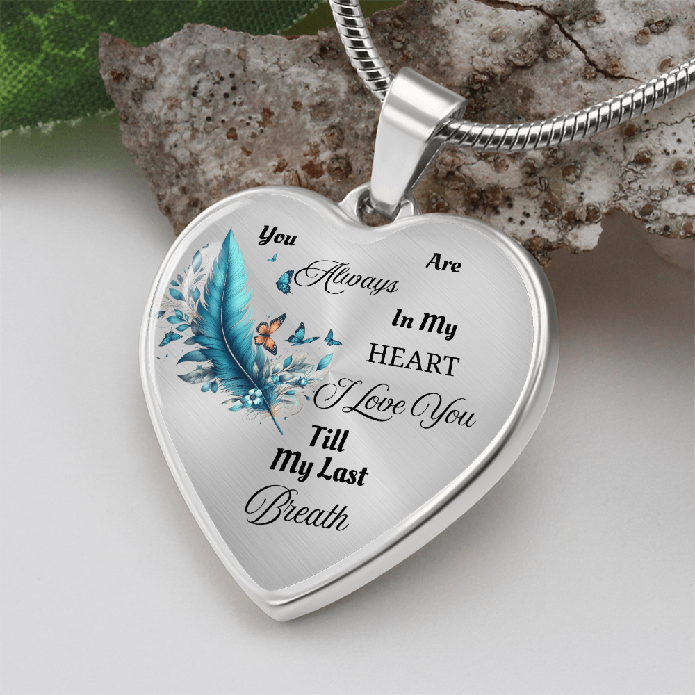 Luxury Heart Necklace - Always in My Heart