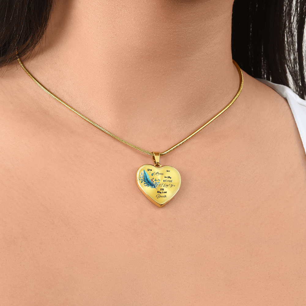 Luxury Heart Necklace - Always in My Heart
